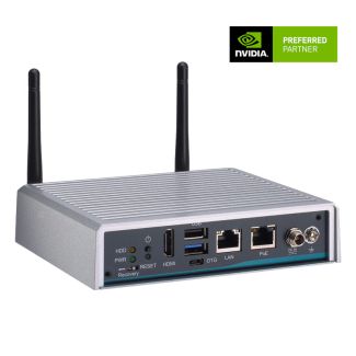 AIE100-ONA Fanless Edge AI System with NVIDIA Jetson Orin Nano SoM