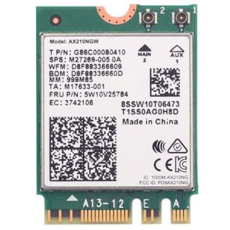 AX210 Wi-Fi 6E (Gig+) Module