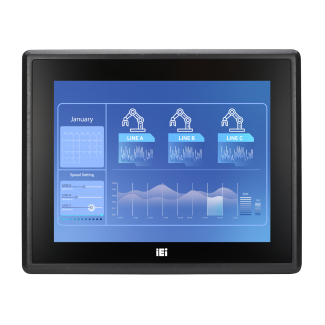 PPC2-C10-EHL 10.4” Fanless Panel PC Front IP65